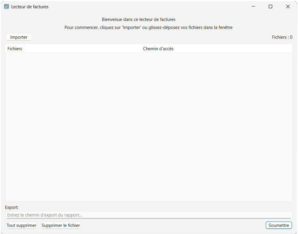 Application GUI